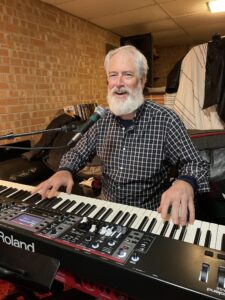 Welcome new Bot - Mitch "Aged Cheddar" Hare on keyboard and vocals!